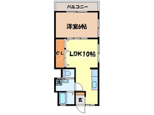 コーポえまあゆの物件間取画像